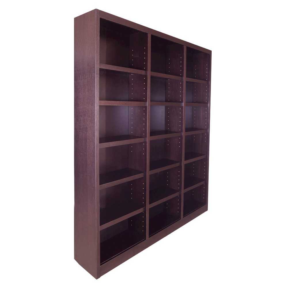 Concepts in Wood 72 x 84 Wall Storage Unit, Cherry Finish. Picture 2