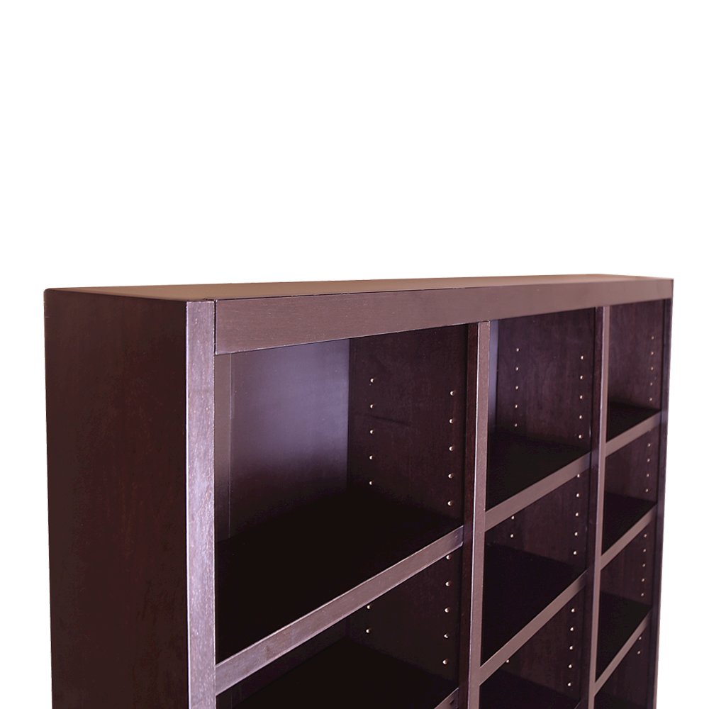 Concepts in Wood 72 x 84 Wall Storage Unit, Cherry Finish. Picture 4