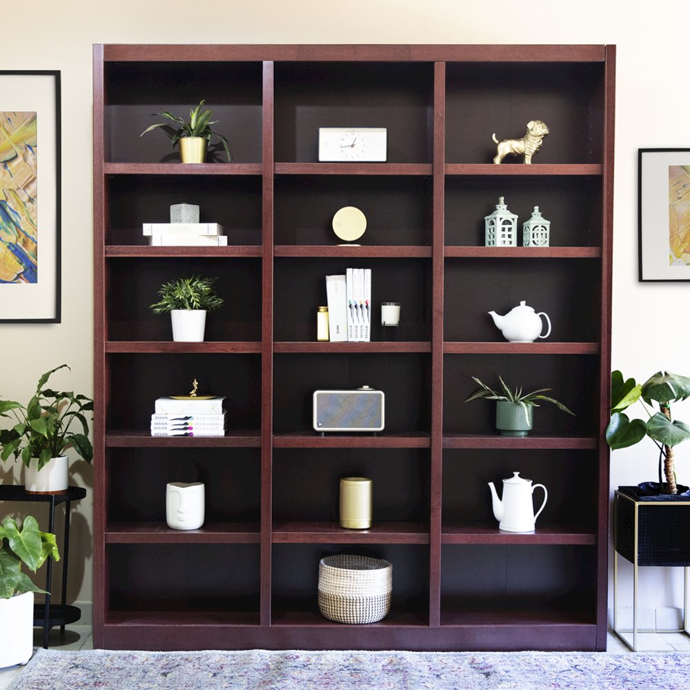 Concepts in Wood 72 x 84 Wall Storage Unit, Cherry Finish. Picture 8