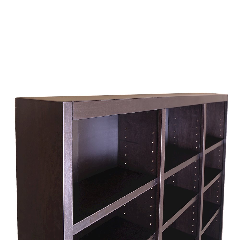 Concepts in Wood 72 x 84 Wall Storage Unit, Espresso Finish. Picture 4