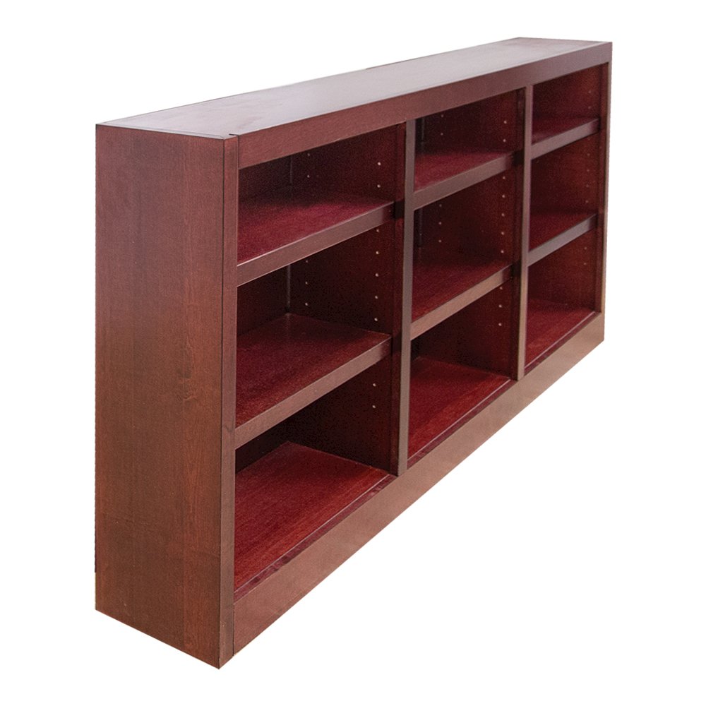 Concepts in Wood 72 x 36 Wall Storage Unit, Cherry Finish. Picture 4