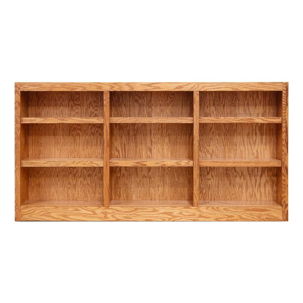 Concepts in Wood 72 x 36 Wall Storage Unit, Dry Oak Finish. Picture 1