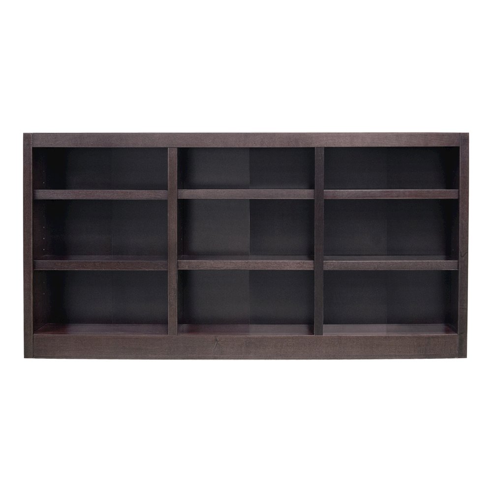 Concepts in Wood 72 x 36 Wall Storage Unit, Espresso Finish. Picture 1