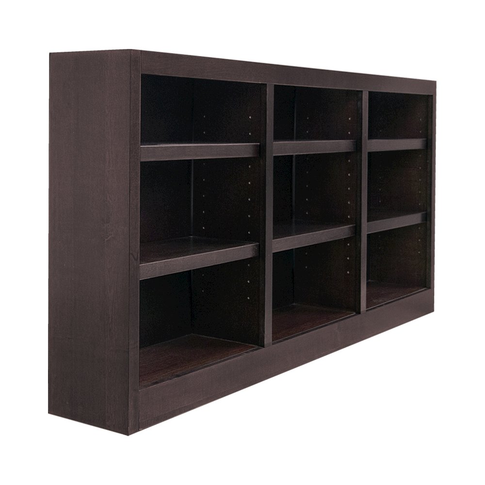 Concepts in Wood 72 x 36 Wall Storage Unit, Espresso Finish. Picture 3