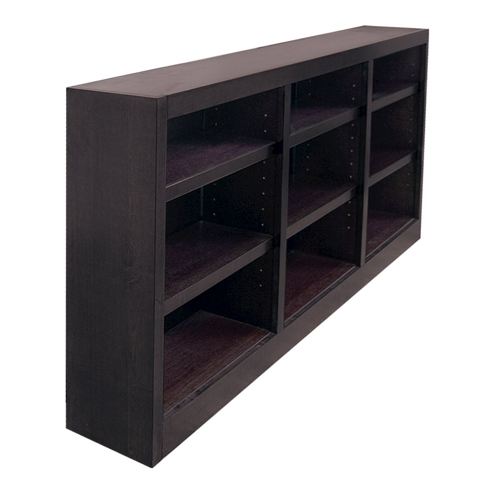 Concepts in Wood 72 x 36 Wall Storage Unit, Espresso Finish. Picture 4