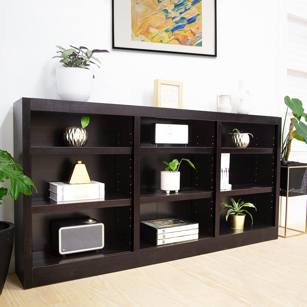 Concepts in Wood 72 x 36 Wall Storage Unit, Espresso Finish. Picture 6