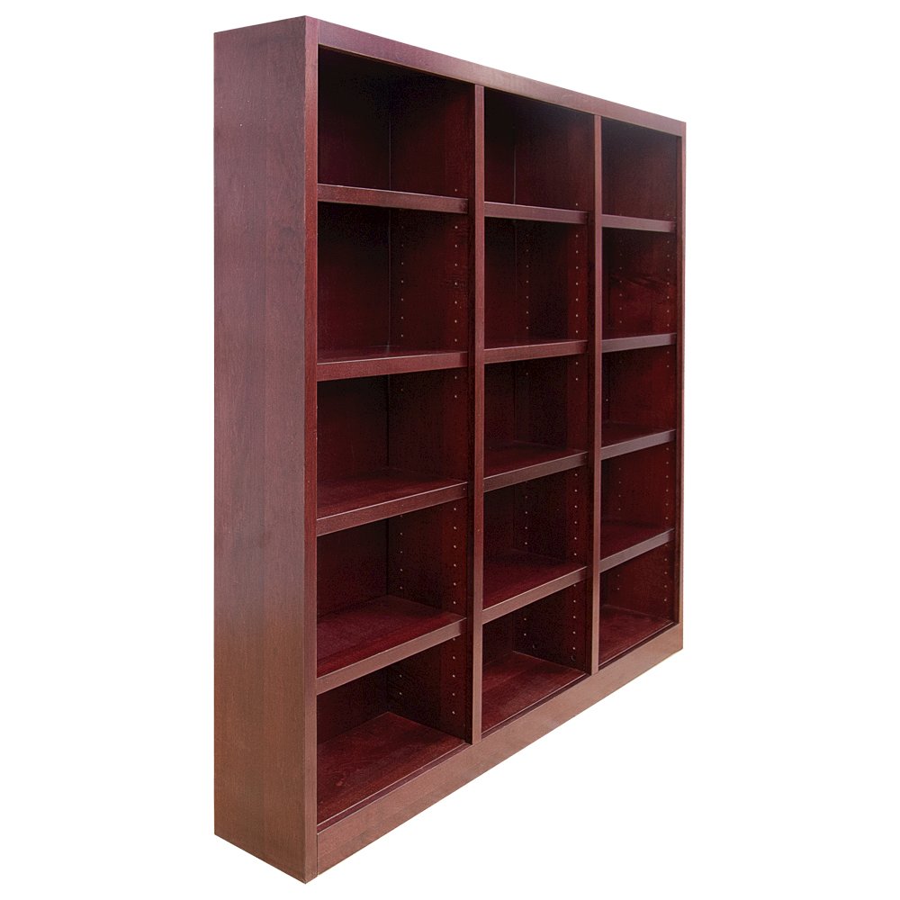 Concepts in Wood 72 x 72 Wall Storage Unit, Cherry Finish. Picture 3