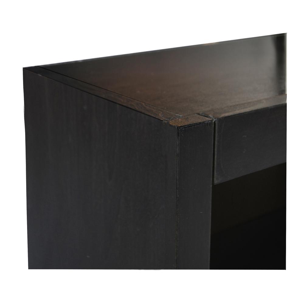 Concepts in Wood Double Wide Bookcase, 12 Shelves, Espresso Finish. Picture 4