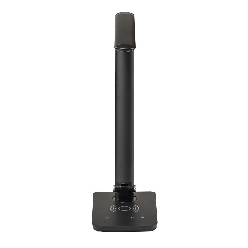 Vamp™  LED Wireless Charging Lamp - Black. Picture 3