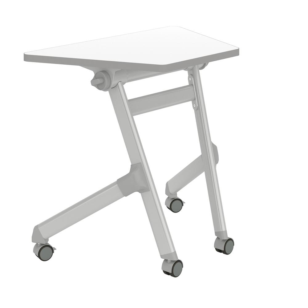 Learn Nesting Trapezoid Desk - DryErase. Picture 1