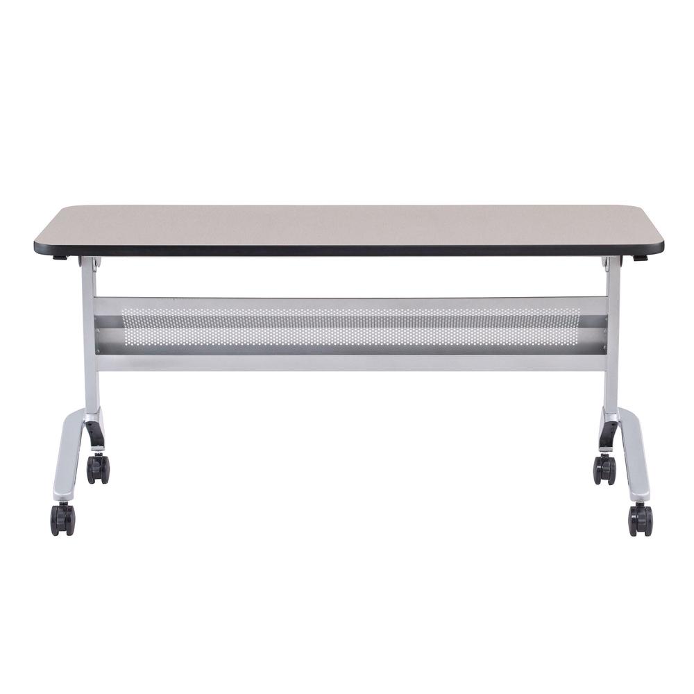 Flip-N-Go® 24 x 60" Rectangular Training Table, LPL - Folkstone LF2460T. Picture 2