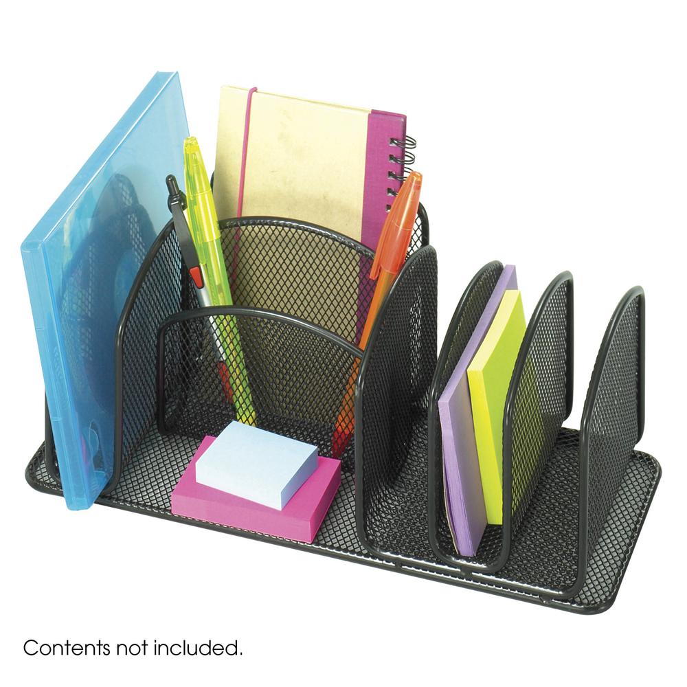 Onyx™ Deluxe Organizer (Qty. 6) - Black. Picture 1