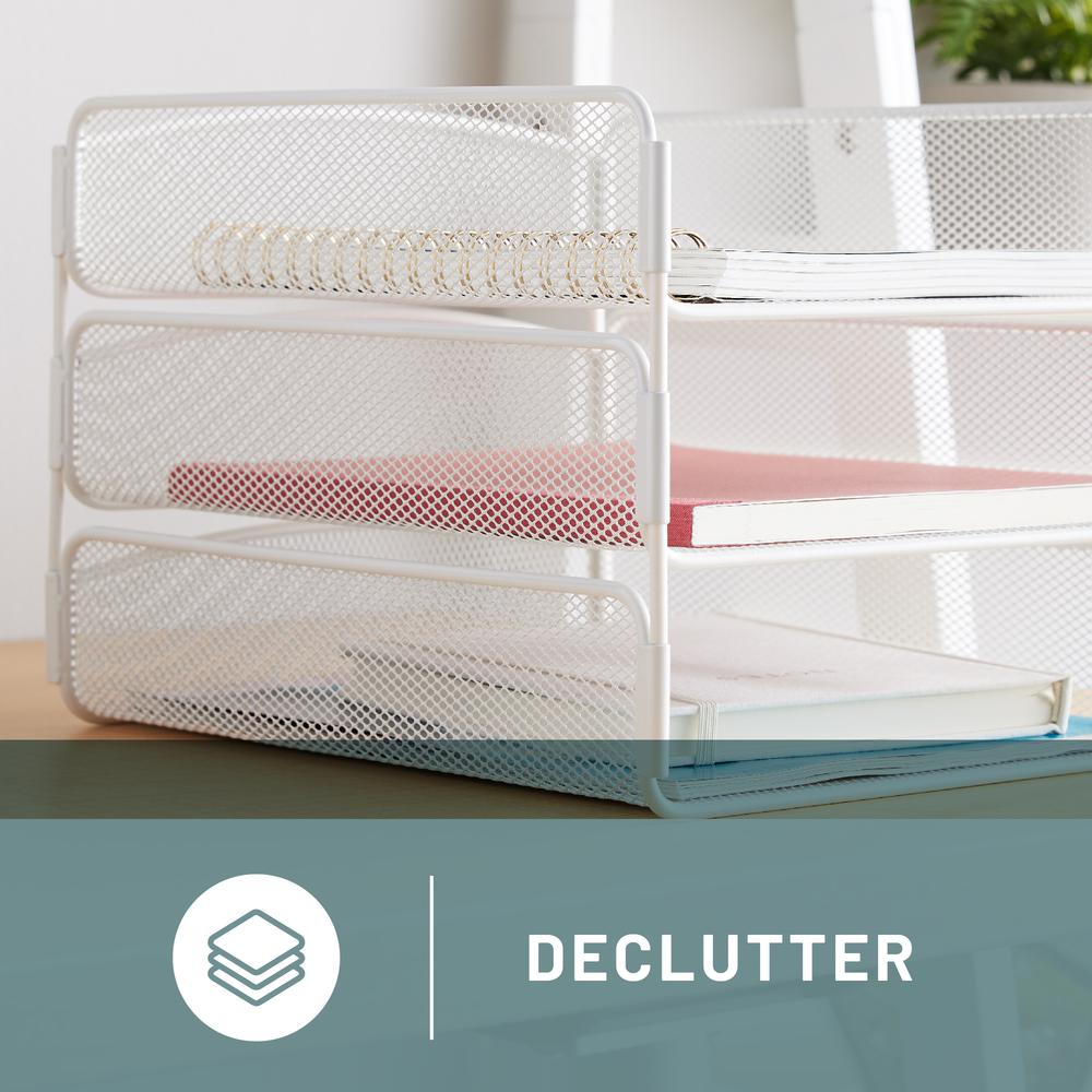 Onyx™ Triple Tray White. Picture 8