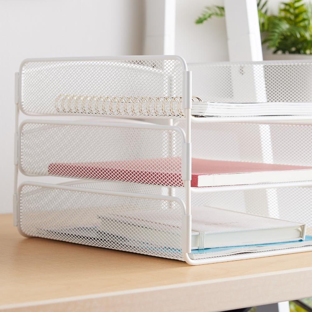 Onyx™ Triple Tray White. Picture 14