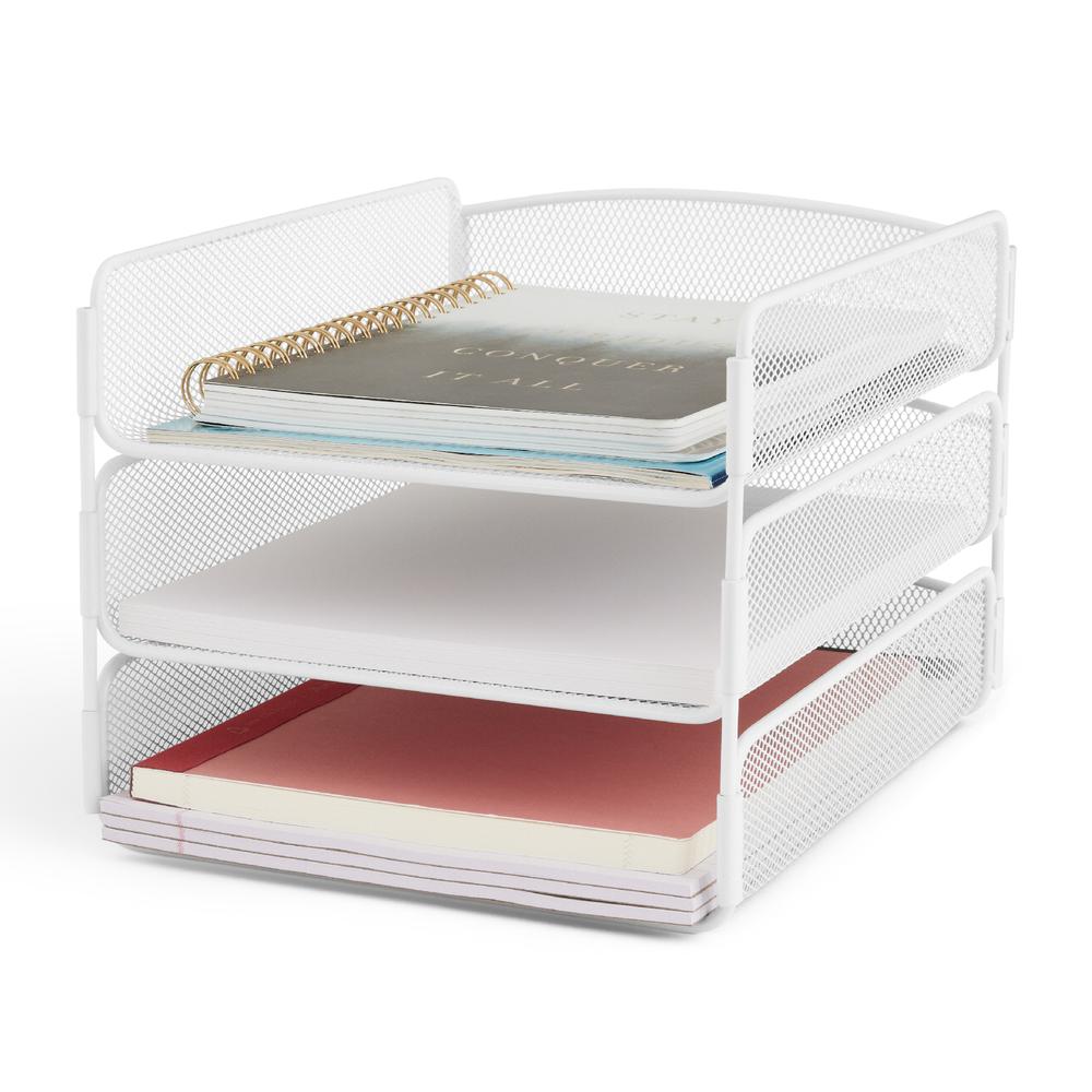 Onyx™ Triple Tray White. Picture 3