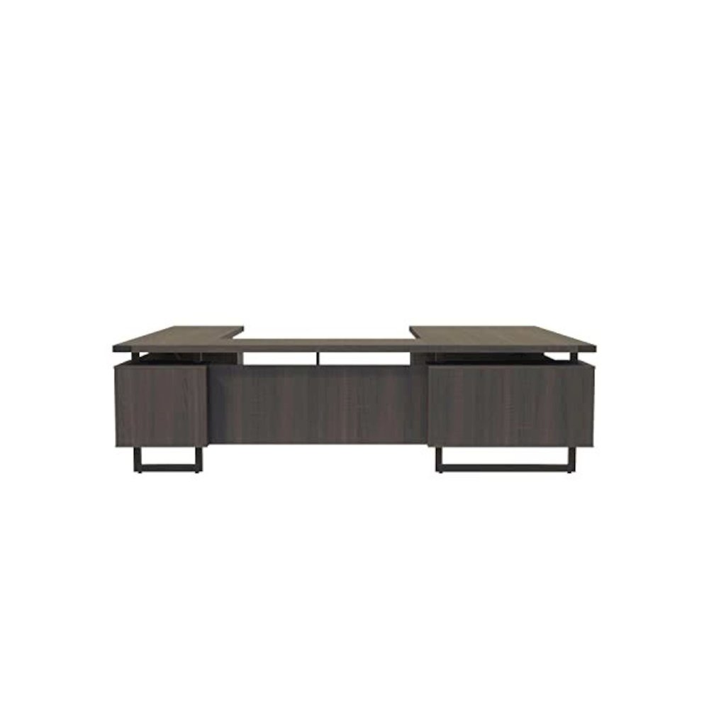 Mirella™ U-Shaped Configuration Desk, BBB/BF Southern Tobacco. Picture 3