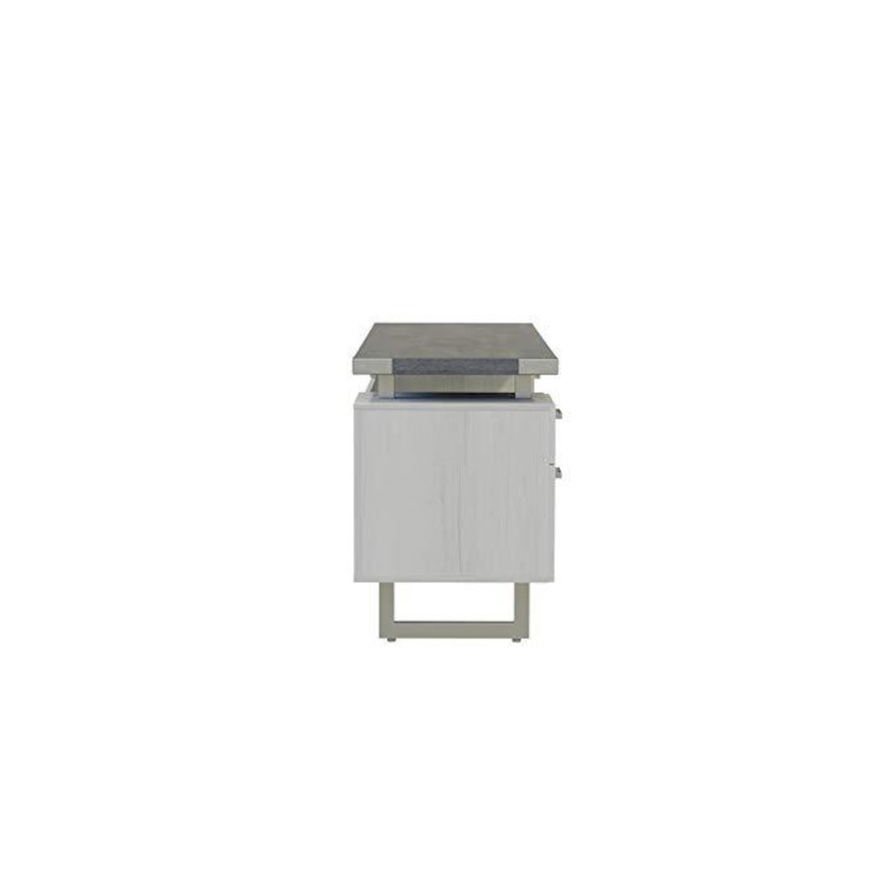 Mirella™ Free Standing Credenza, BBB/BF Stone Gray. Picture 3