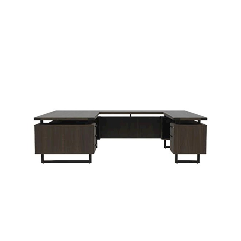 Mirella™ U-Shaped Configuration Desk, BBB/BF Southern Tobacco. Picture 4