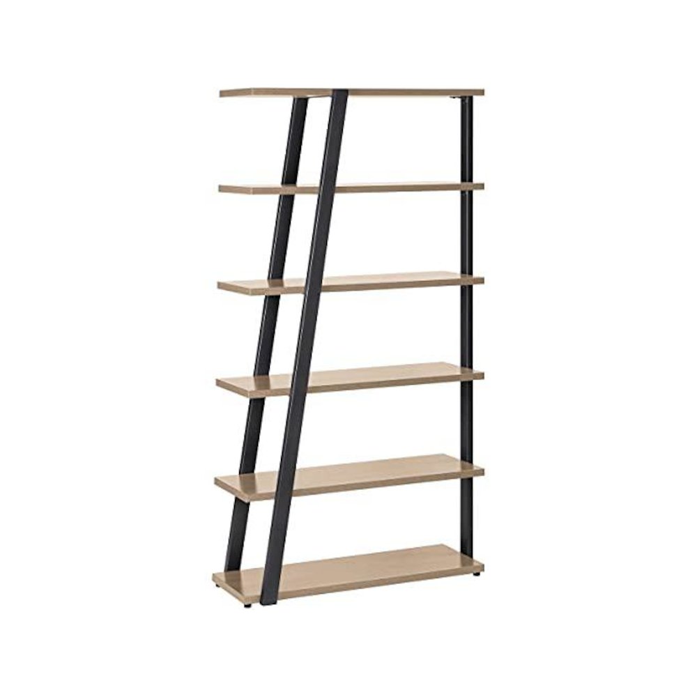 Mirella™ 5 Shelf Bookshelf Sand Dune. Picture 1