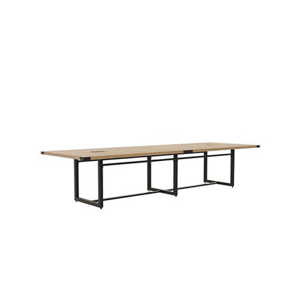 Mirella™ Conference Table, Sitting-Height, 12’ Sand Dune. Picture 1