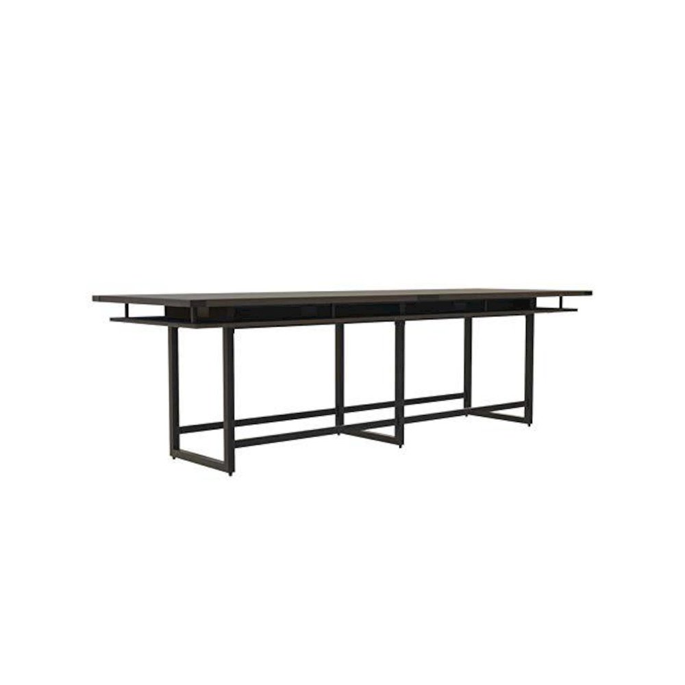 Mirella™ Conference Table, Standing-Height, 12’ Southern Tobacco. Picture 1