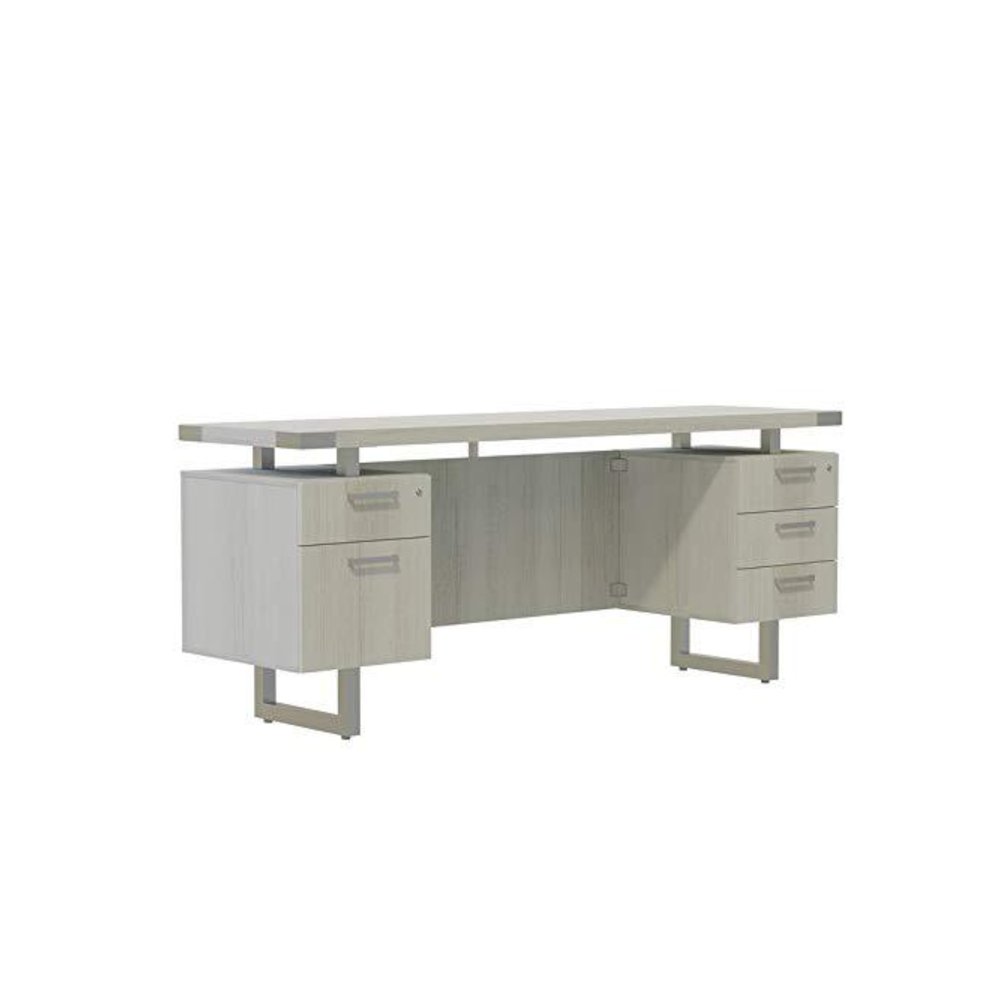 Mirella™ Free Standing Credenza, BBB/BF White Ash. Picture 1