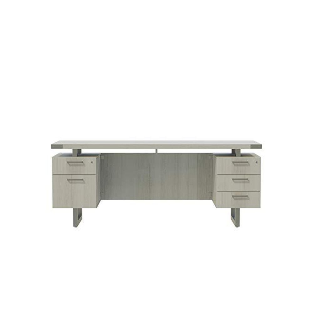 Mirella™ Free Standing Credenza, BBB/BF White Ash. Picture 4