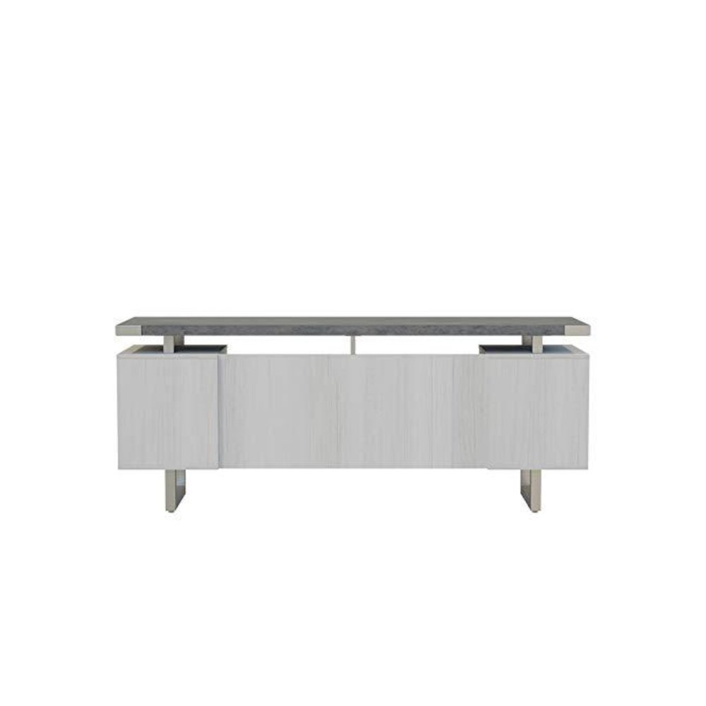 Mirella™ Free Standing Credenza, BBB/BF Stone Gray. Picture 5