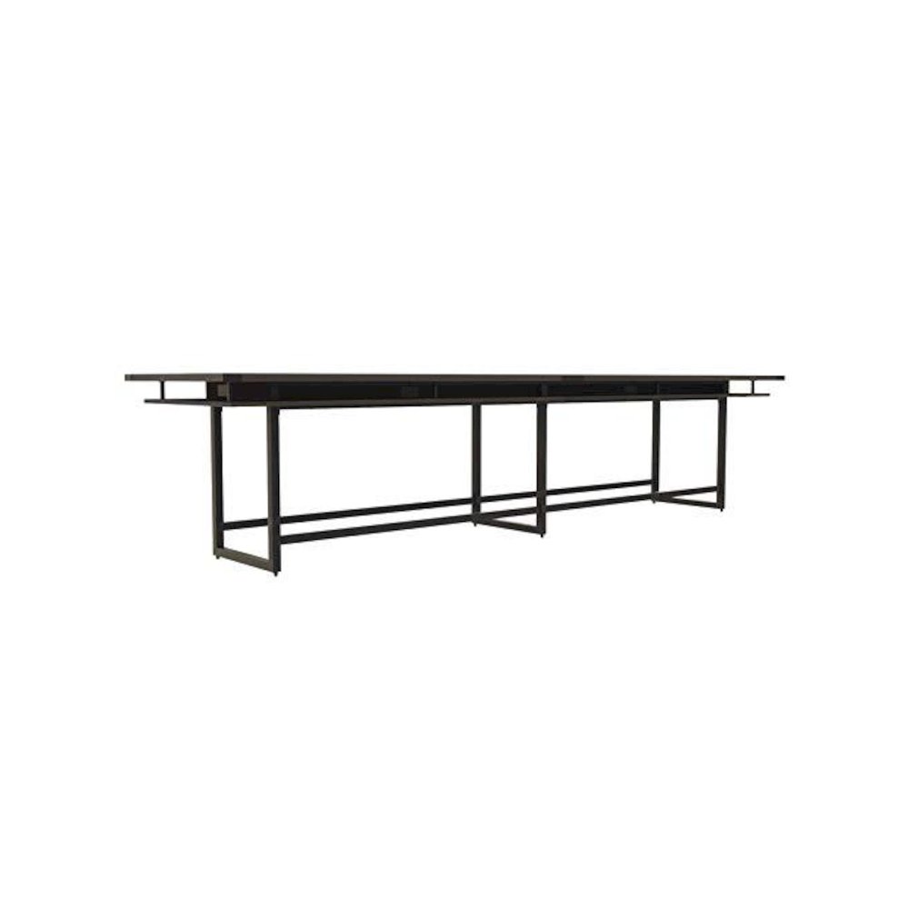 Mirella™ Conference Table, Standing-Height, 16’ Southern Tobacco. Picture 1