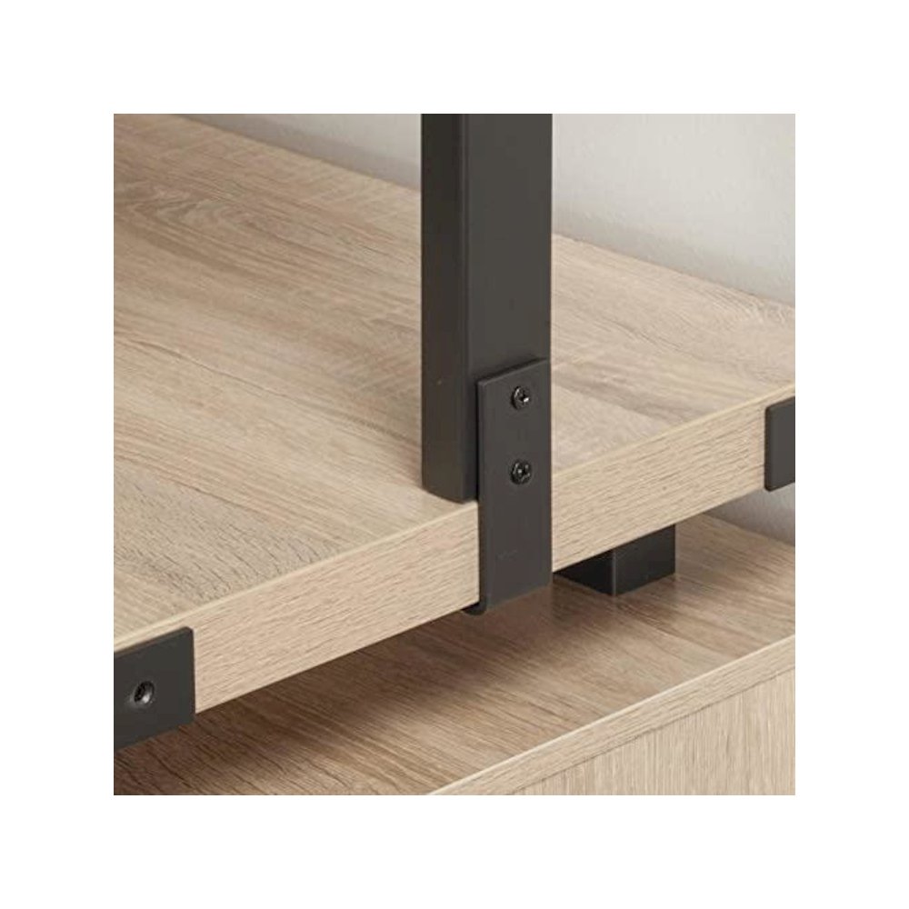 Mirella™ 3 Shelf Bookshelf Sand Dune. Picture 3