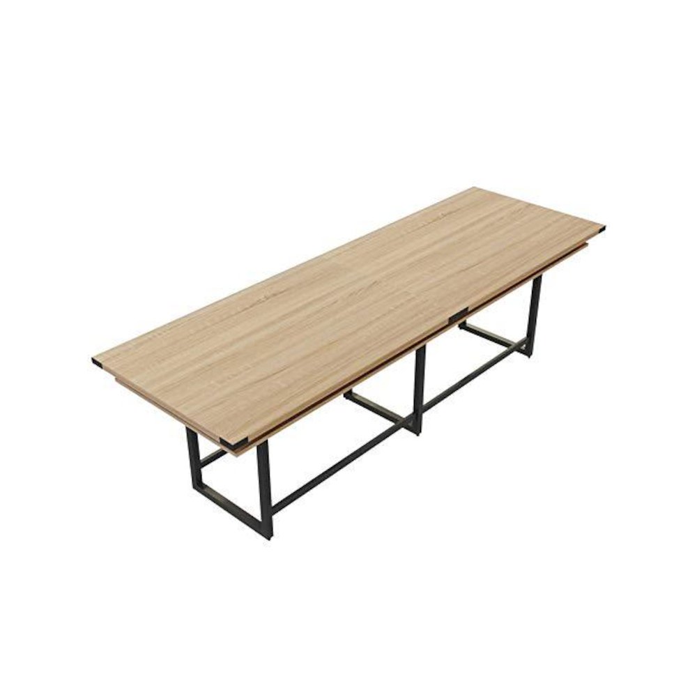 Mirella™ Conference Table, Standing-Height, 12’ Sand Dune. Picture 2