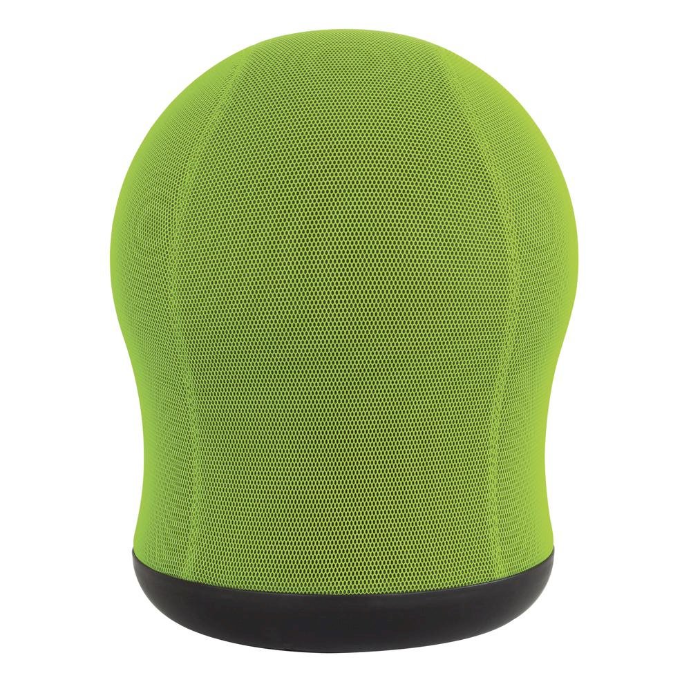 Zenergy Swivel Ball Chair, Green Seat/Green Back, Black Base. Picture 2