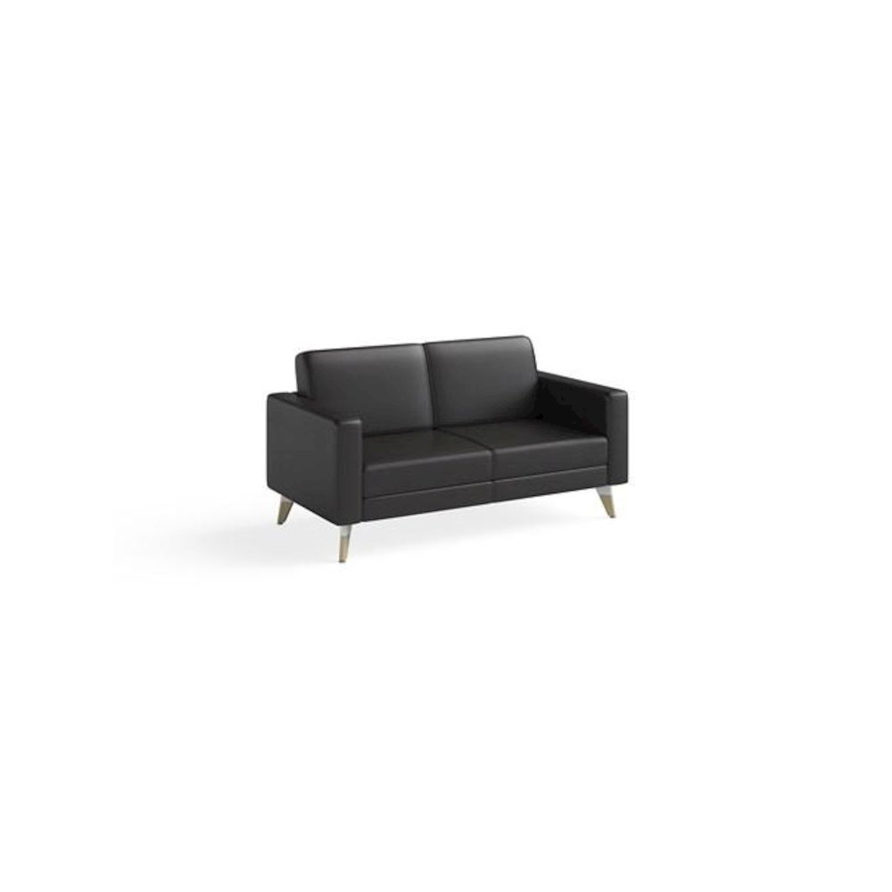 Resi Lounge Settee, Black. Picture 1
