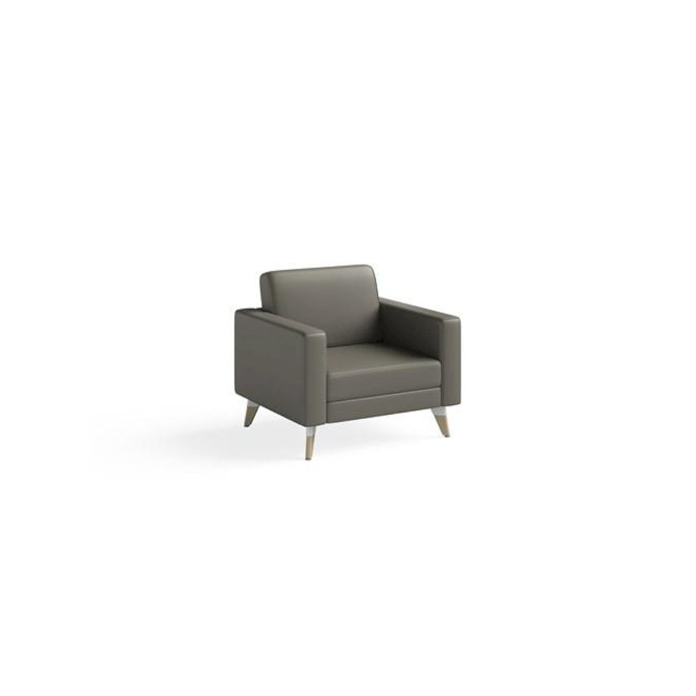 Resi Lounge Chair, Gray. Picture 1