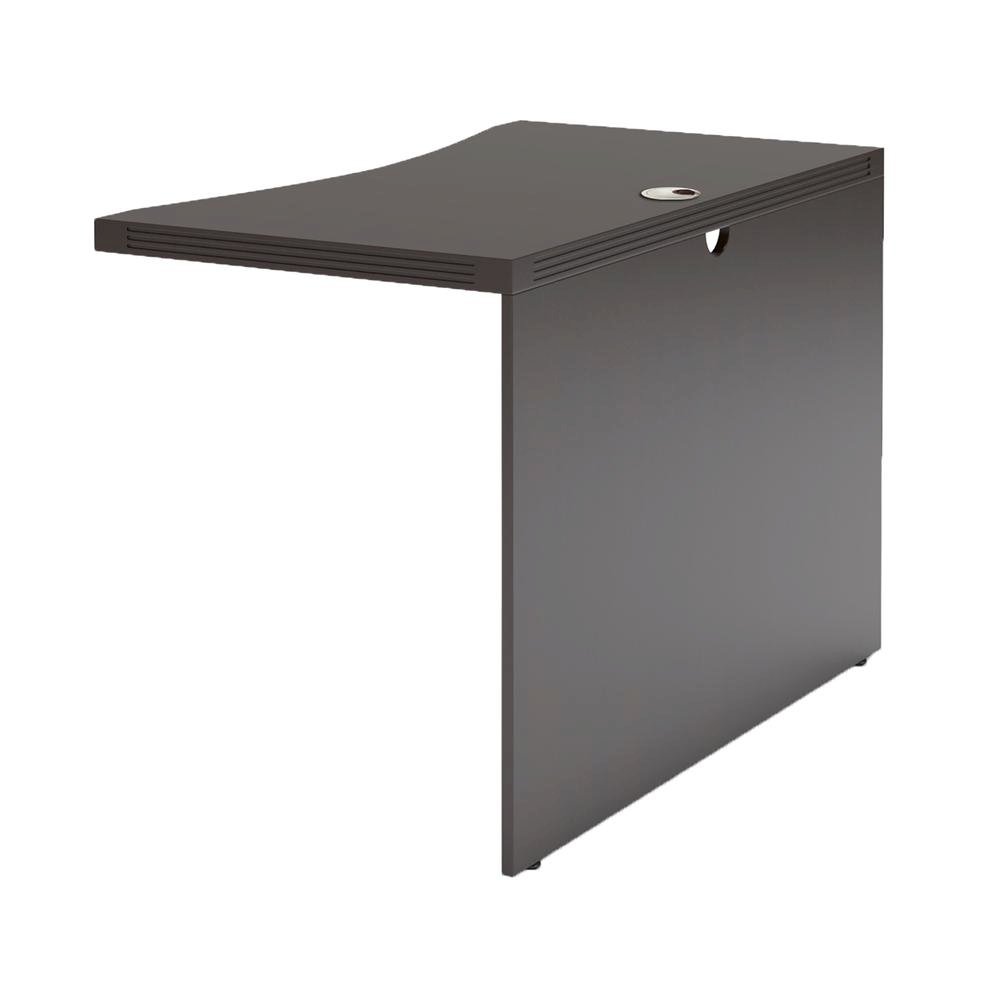 Aberdeen Series Laminate Contour Bridge, 42w x 24d x 29½h, Mocha. Picture 2