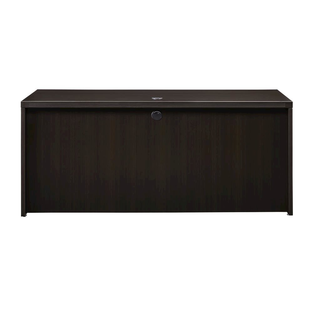 Aberdeen Series Laminate Credenza Shell, 72w x 24d x 29½h, Mocha. Picture 3