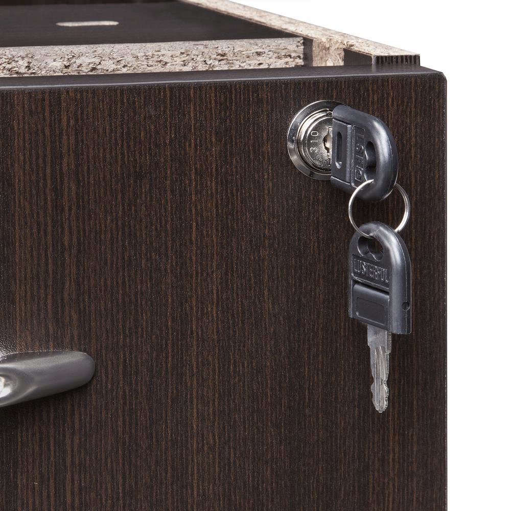 Aberdeen Series File/File Credenza Pedestal, 15¼w x 20d x 27½h, Mocha. Picture 2