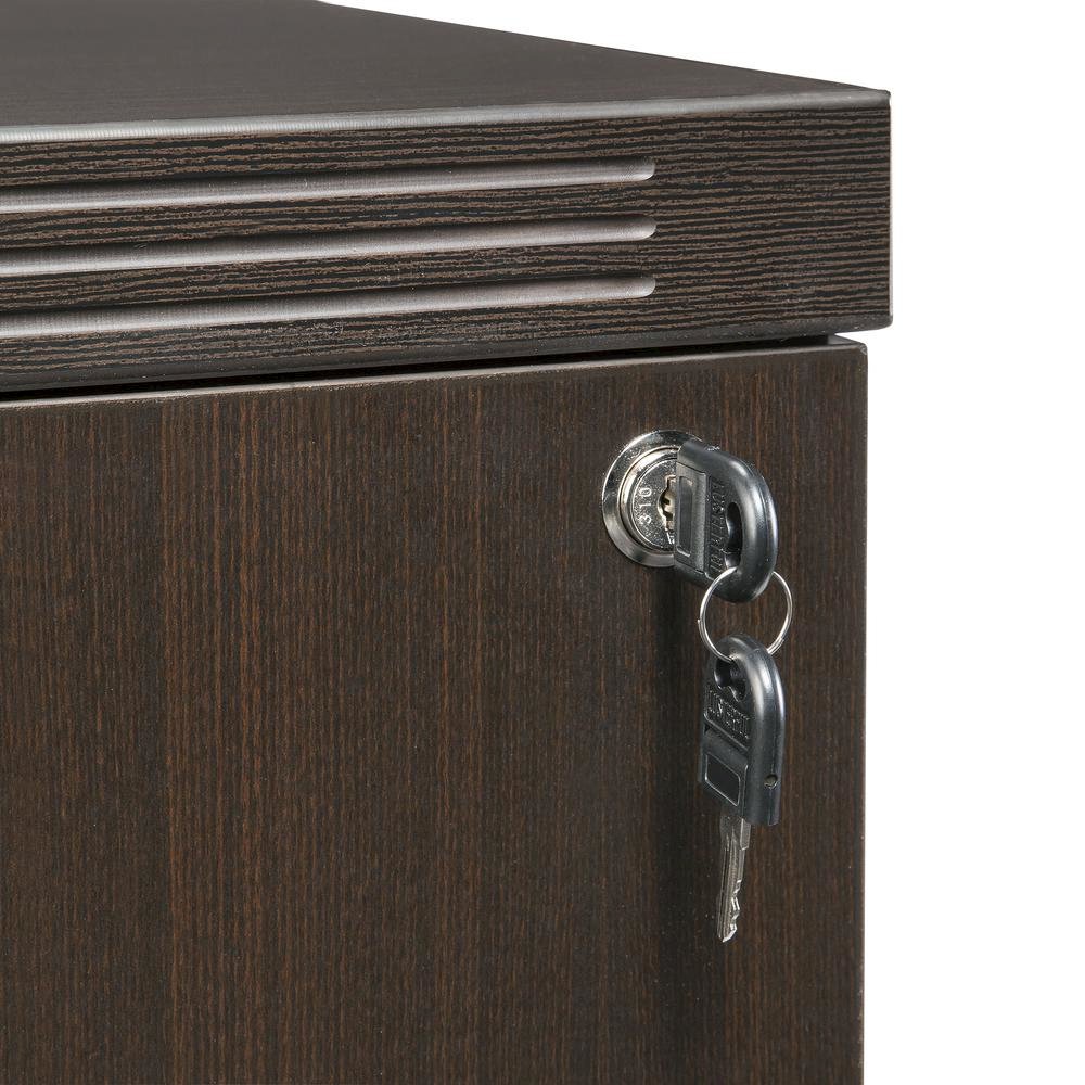 Aberdeen Series Freestanding Lateral File, 36w x 24d x 29½h, Mocha. Picture 5