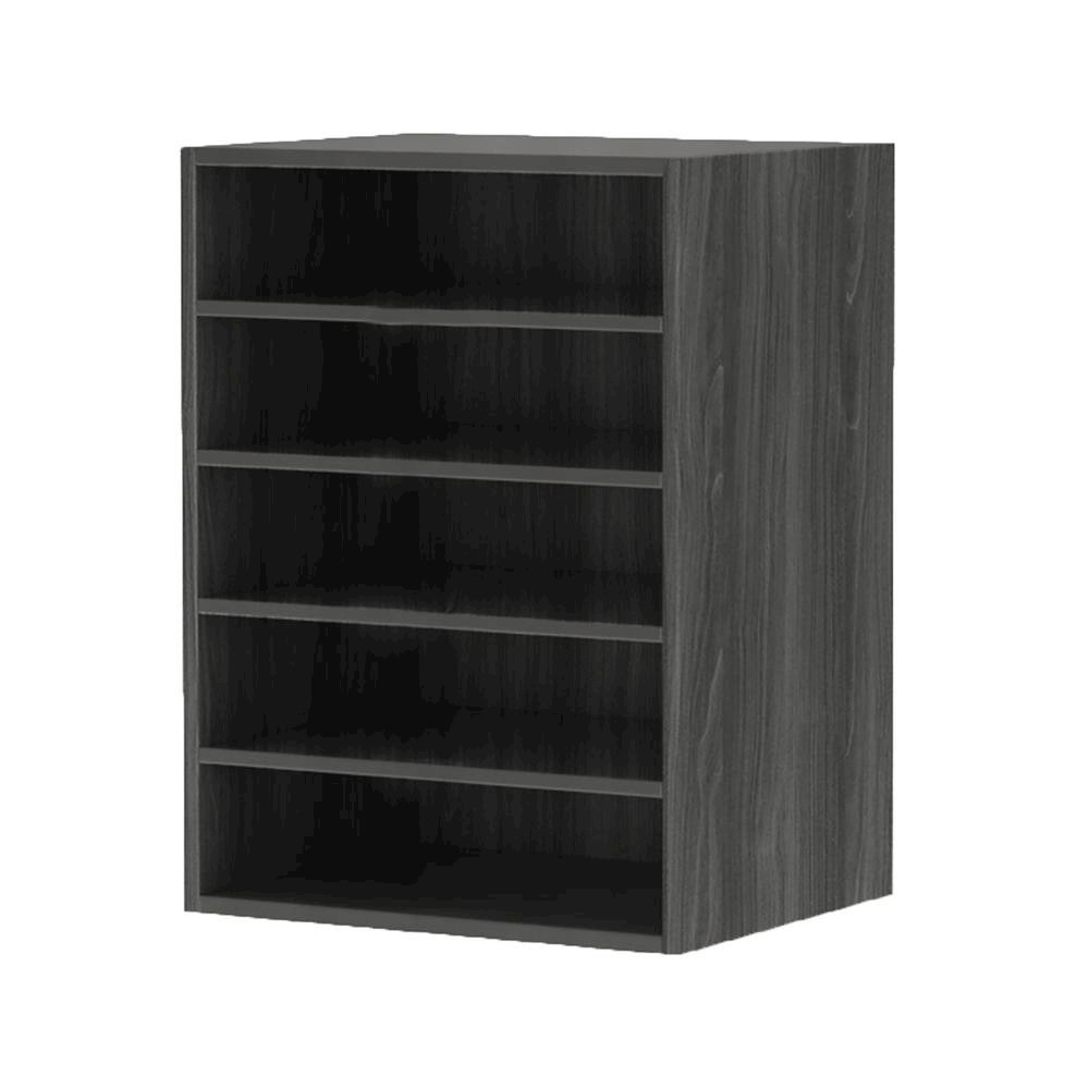 Horizontal Paper Management, Gray Steel. Picture 2