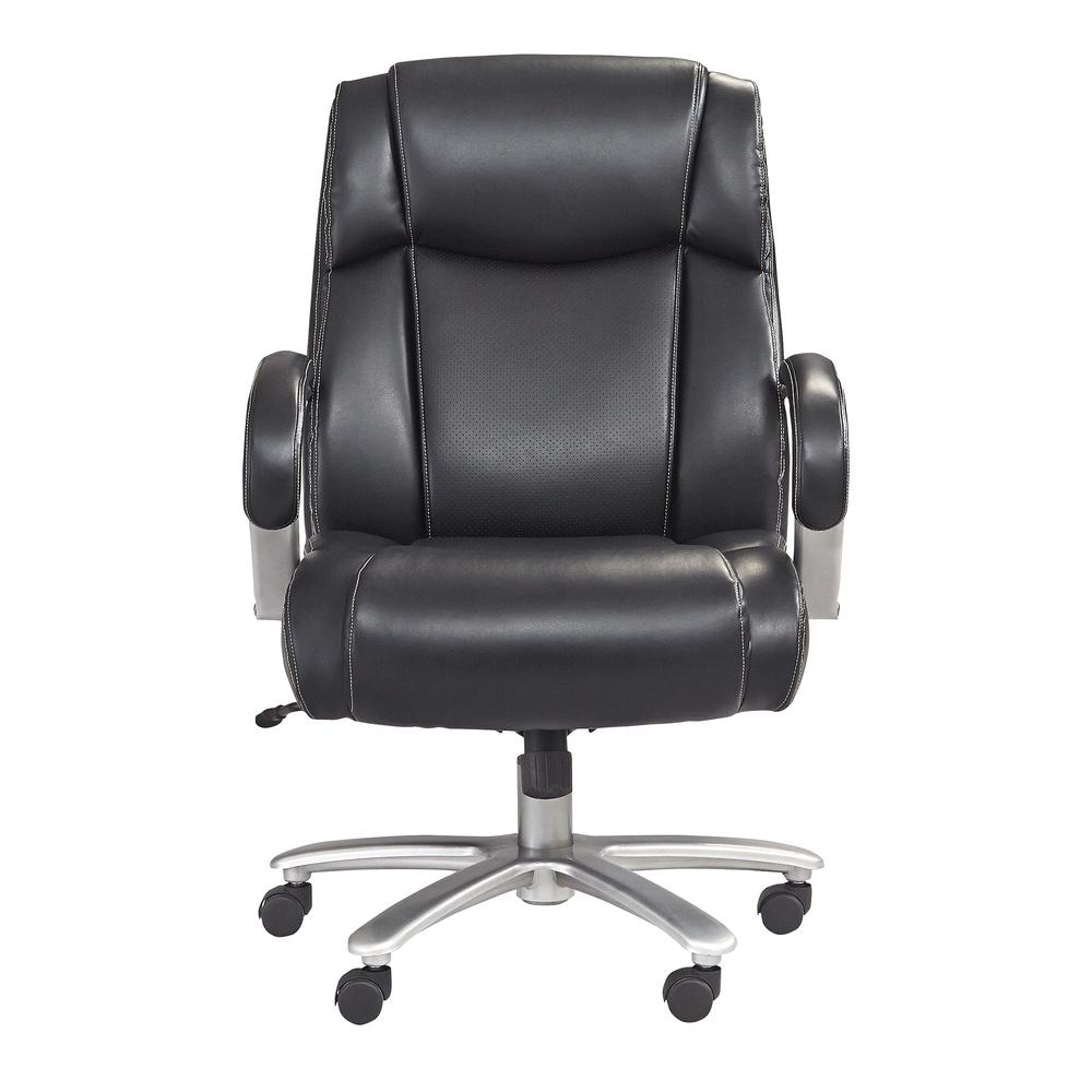 Big & Tall Mid-Back Chairs, 400 lb. Capacity, Black. Picture 3