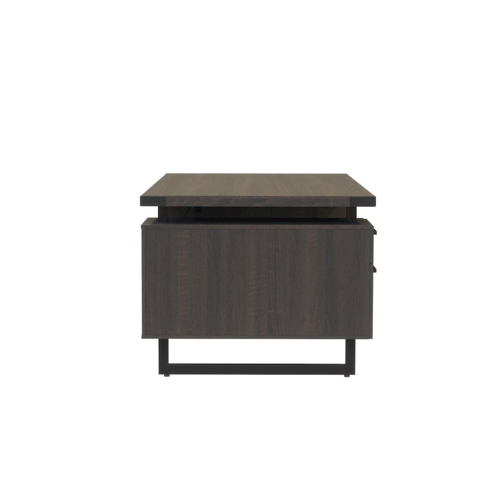Mirella™ Free Standing Desk, BBB/BF Southern Tobacco. Picture 3