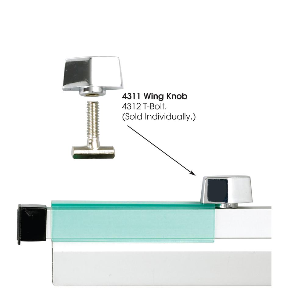 Wing Knobs for Printlock Clamps (Qty. 12). Picture 1