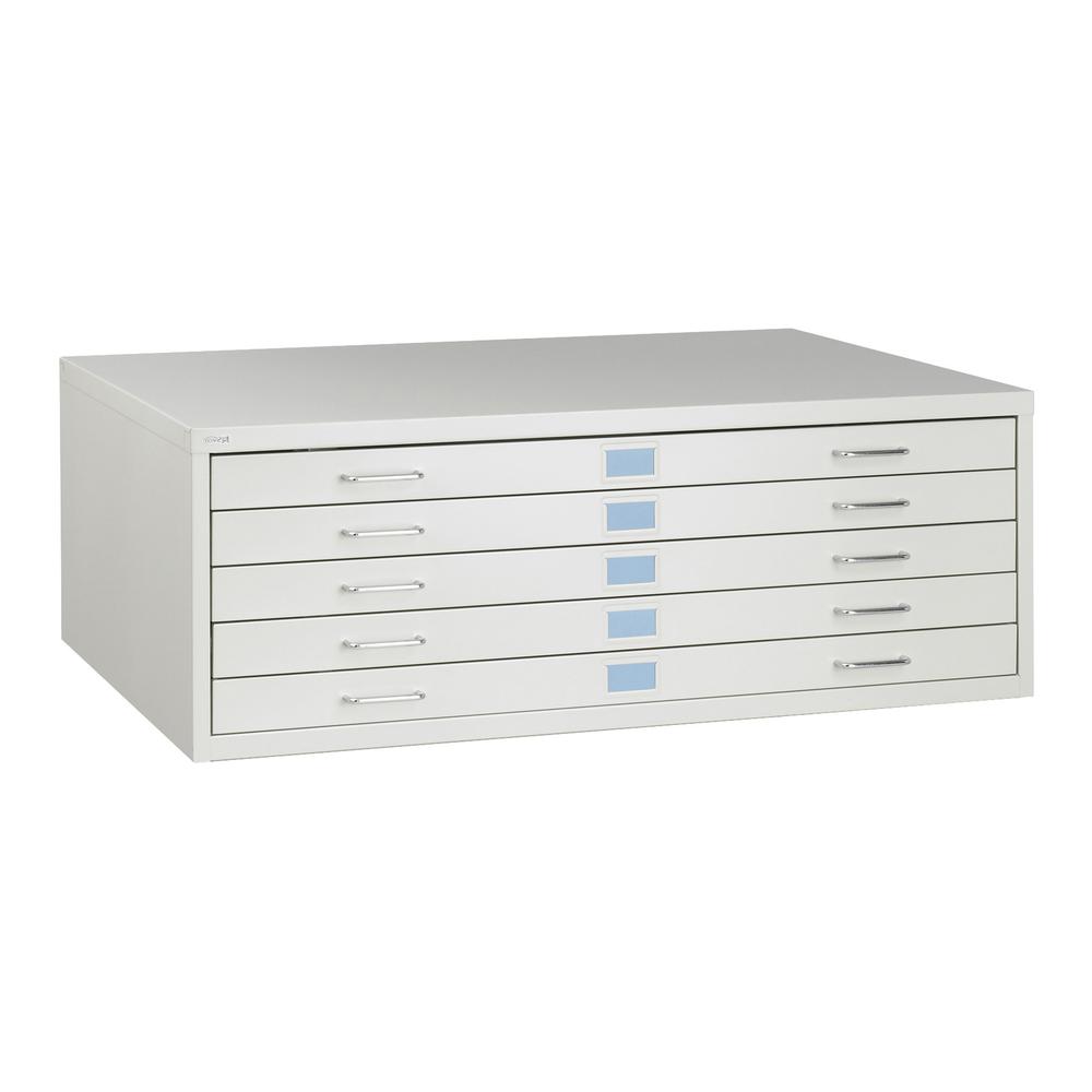 Facil Steel Flat File-Medium Light Gray. Picture 5