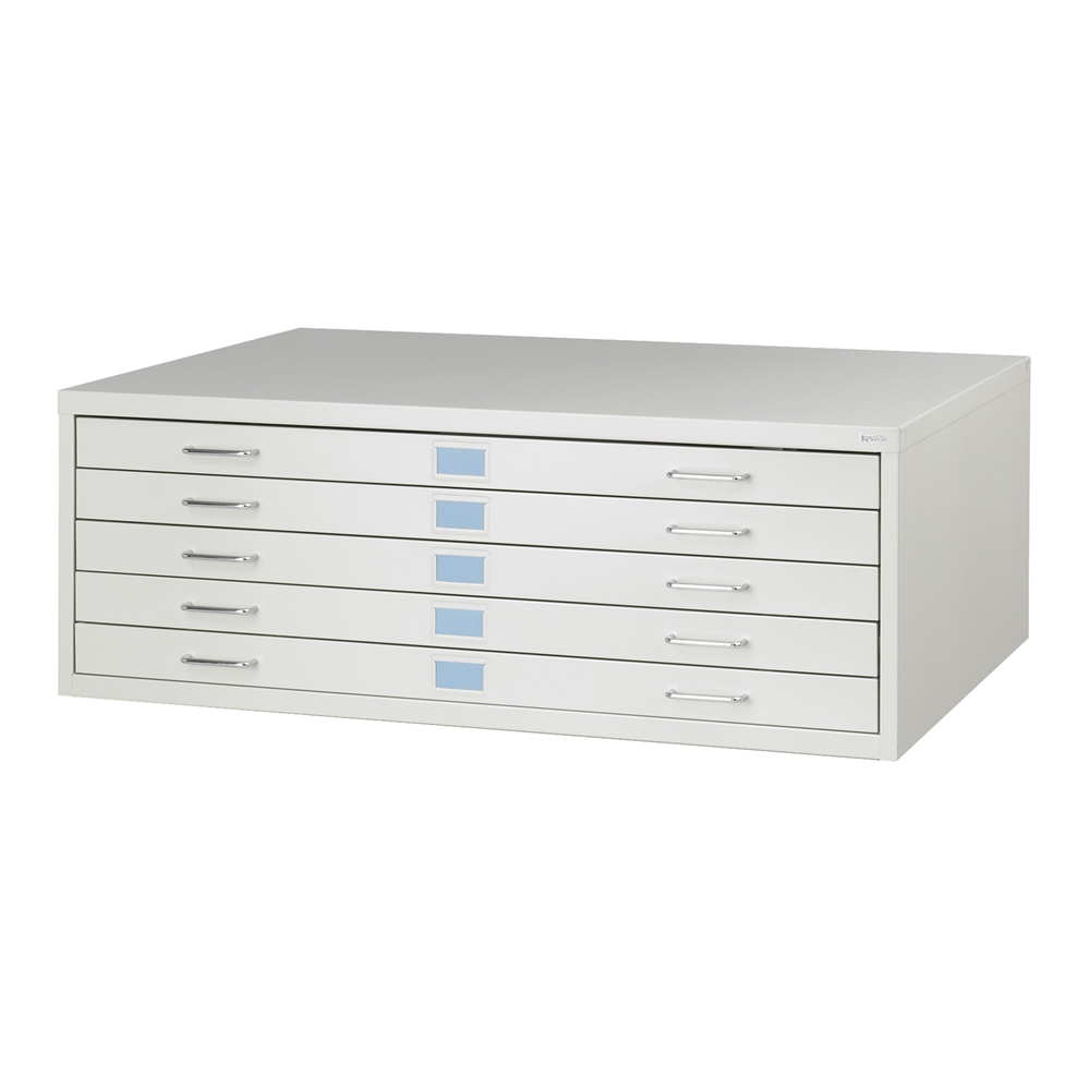 Facil Steel Flat File-Medium Light Gray. Picture 1