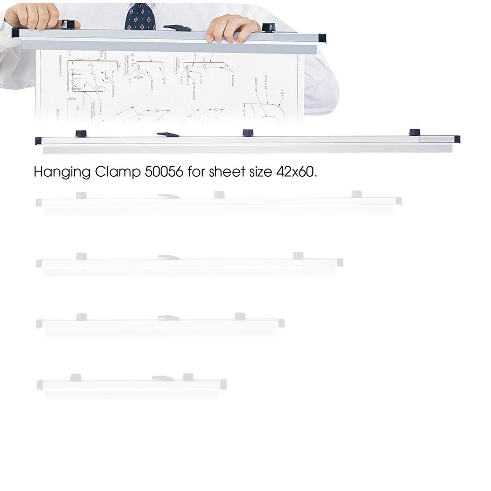 42" Hanging Clamps for 42" x 60" Sheets. Picture 2