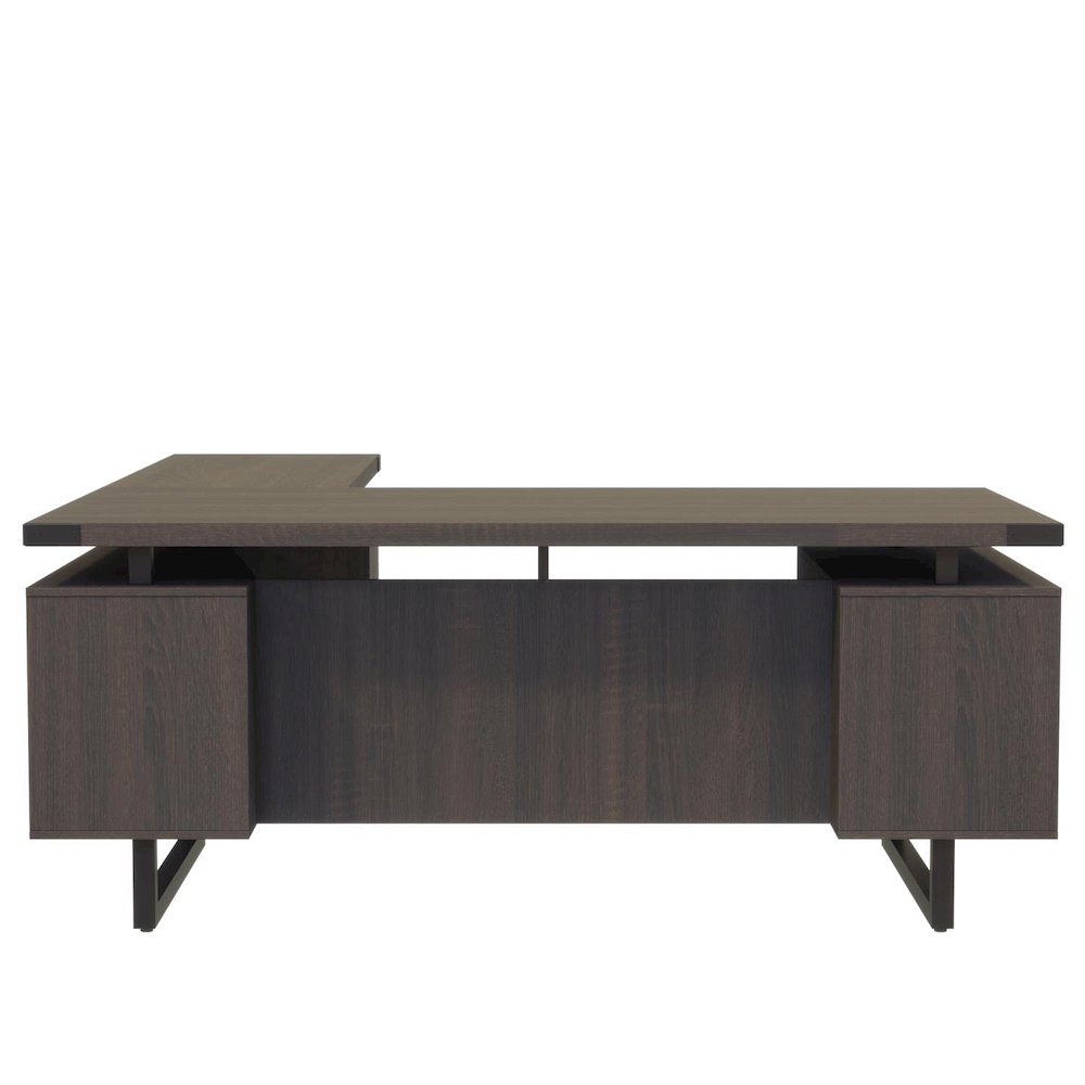 Mirella™ L-Shaped Configuration Desk, BBB/BF Southern Tobacco. Picture 2