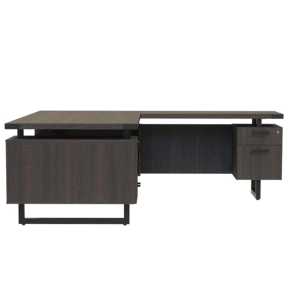 Mirella™ L-Shaped Configuration Desk, BBB/BF Southern Tobacco. Picture 4