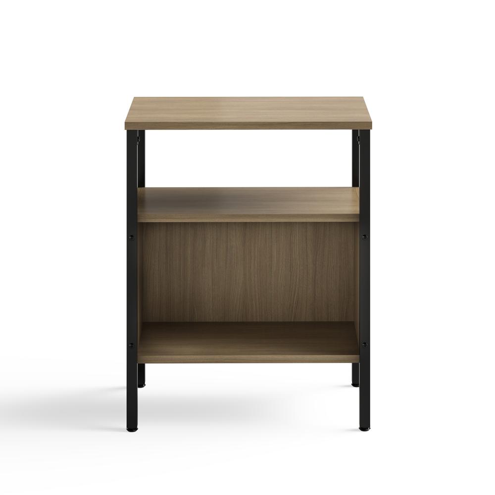Safco® Simple Storage - Walnut. Picture 1