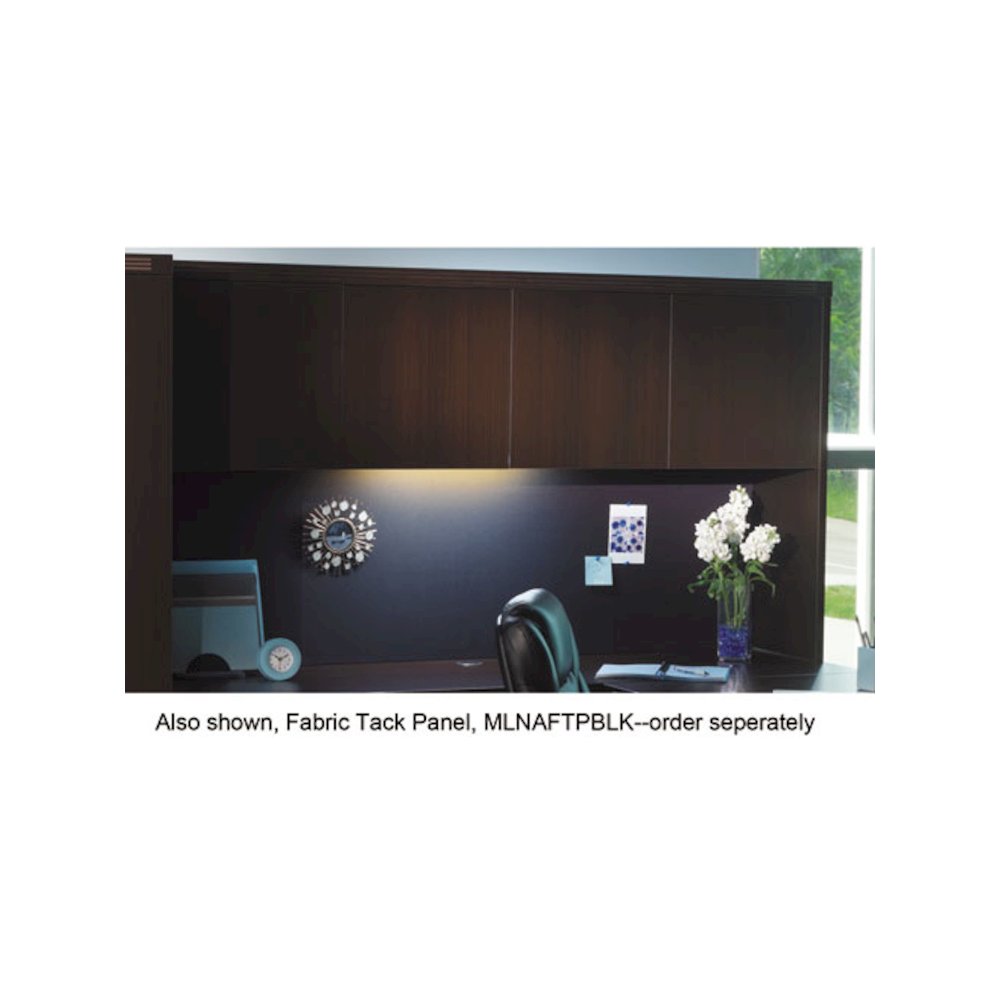 Aberdeen Series Laminate Wood Door Hutch, 72w x 15d x 39 1/8h, Mocha. Picture 1