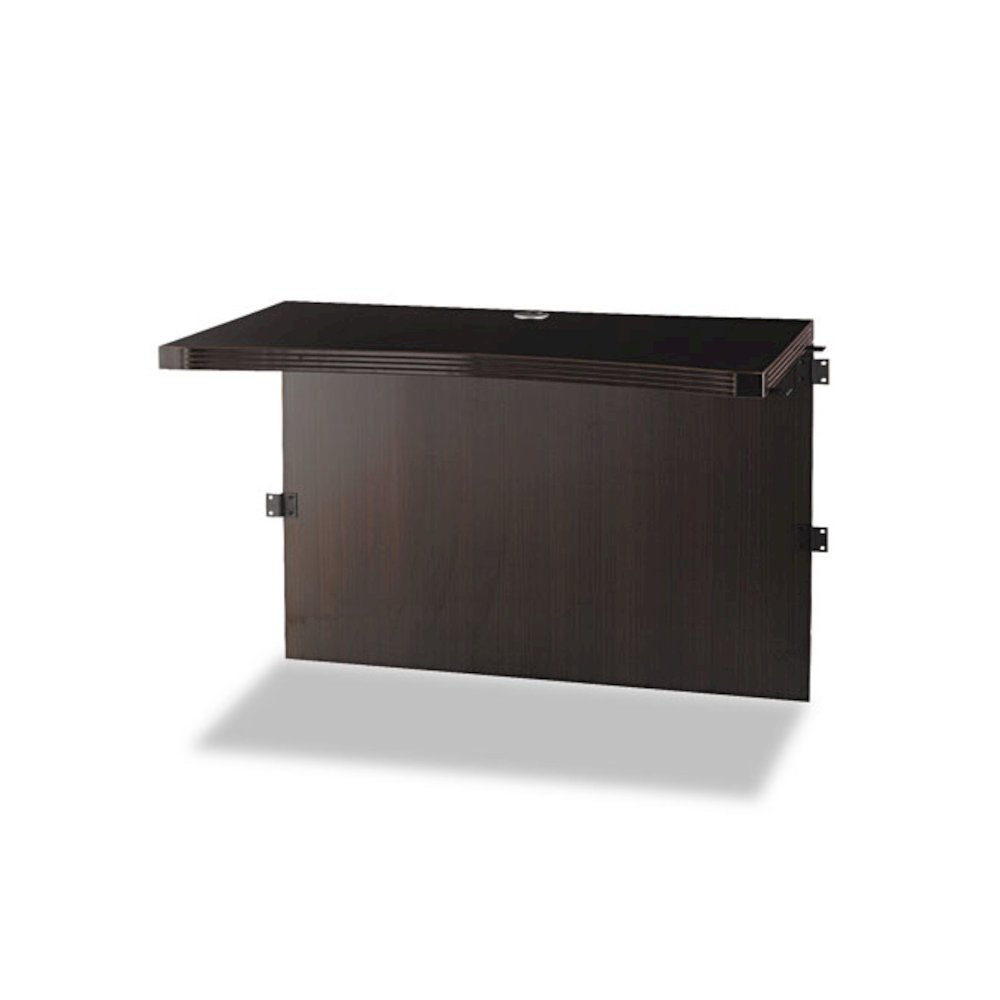Aberdeen Series Laminate Contour Bridge, 42w x 24d x 29½h, Mocha. Picture 1